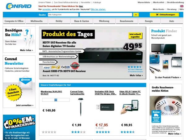 Conrad.de Onlineshop