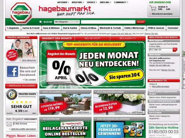Hagebau.de Onlineshop