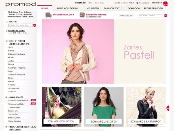 Promod.de Onlineshop