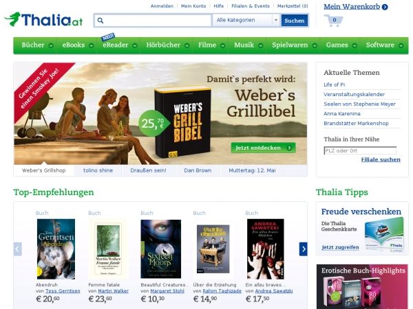 Thalia.at Onlineshop