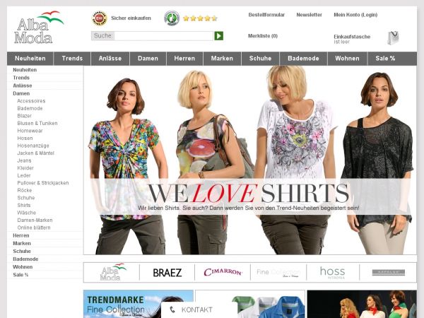 Albamoda.de Onlineshop