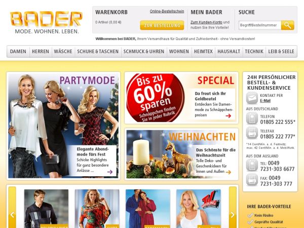 Bader.de Onlineshop