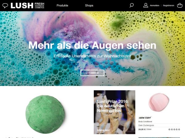 LUSH.com Online Shop