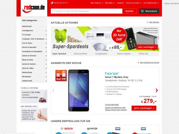 Redcoon.de Onlineshop