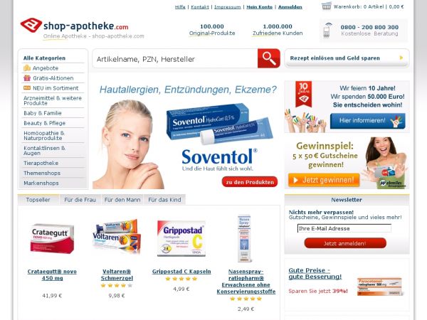 Shop-Apotheke.com Onlineshop
