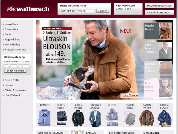 Walbusch.de Onlineshop